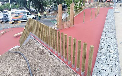 instalación de parques